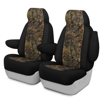 Dash Designs® - Camo™ 1st Row TrueTimber® Kanati™ with Black Custom Seat Covers