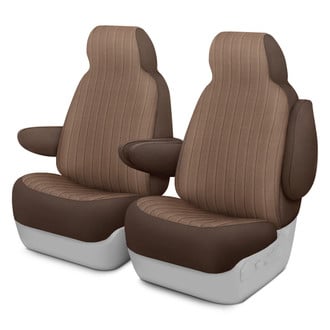 Dash Designs® - Madera™ 1st Row Toast Custom Seat Covers