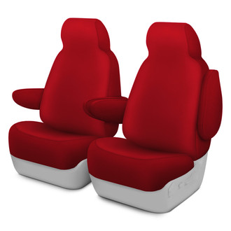 Dash Designs® - Neosupreme™ 1st Row Red Custom Seat Covers