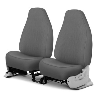 Dash Designs® - GrandTex™ 1st Row Gray Custom Seat Covers