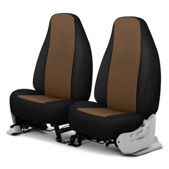 Dash Designs® - GrandTex™ 1st Row Oak with Black Custom Seat Covers