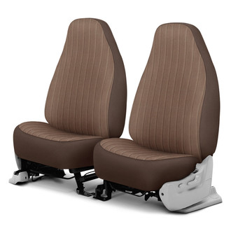 Dash Designs® - Madera™ 1st Row Toast Custom Seat Covers