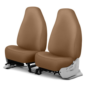 Dash Designs® - Neosupreme™ 1st Row Tan Custom Seat Covers