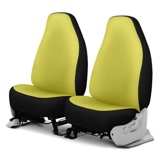 Dash Designs® - Neosupreme™ 1st Row Yellow Custom Seat Covers