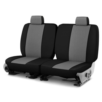 Dash Designs® - GrandTex™ 2nd Row Gray with Black Custom Seat Covers