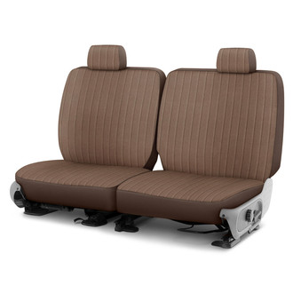 Dash Designs® - Madera™ 2nd Row Toast Custom Seat Cover
