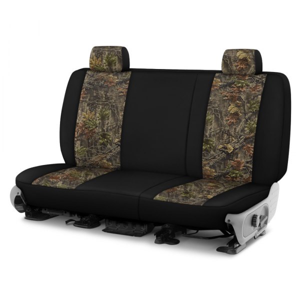 Dash Designs® - Camo™ 1st Row TrueTimber® Kanati™ with Black Custom Seat Covers