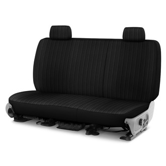 Dash Designs® - Dorchester Velour™ 2nd Row Black Custom Seat Cover