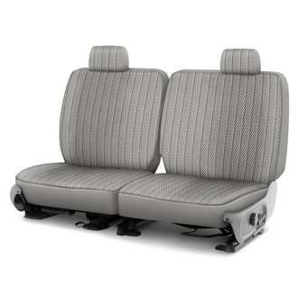 Dash Designs® - Allure™ 2nd Row Silver Custom Seat Cover