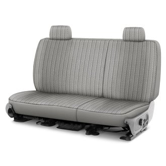 Dash Designs® - Allure™ 2nd Row Silver Custom Seat Cover