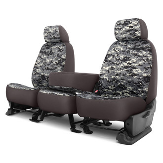 Dash Designs® - Camo™ 2nd Row Digital Charcoal Custom Seat Covers