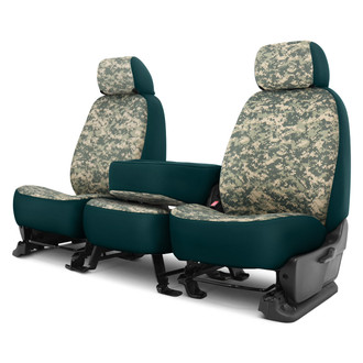 Dash Designs® - Camo™ 2nd Row Digital Green Custom Seat Covers