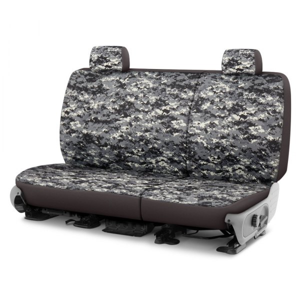 Dash Designs® - Camo™ 2nd Row Digital Charcoal Custom Seat Covers