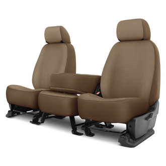 Dash Designs® - Kingston™ 1st Row Tan Custom Seat Cover