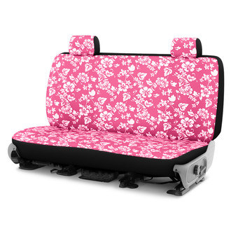 Dash Designs® - Hawaiian™ 3rd Row Pink Custom Seat Covers