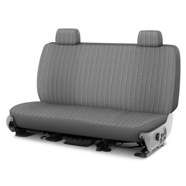 Dash Designs® - Plush Regal™ 2nd Row Silver Custom Seat Covers