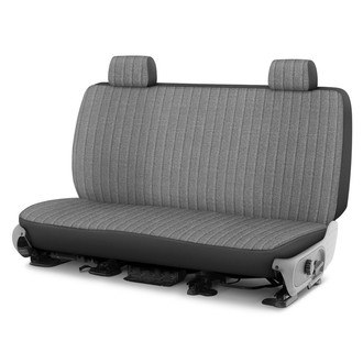 Dash Designs® - Duramax Tweed™ 3rd Row Gray Custom Seat Covers