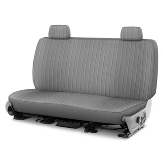 Dash Designs® - Dorchester Velour™ 3rd Row Gray Custom Seat Cover
