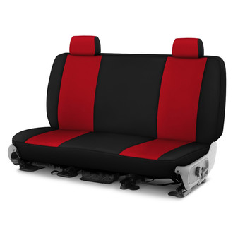 Dash Designs® - Neosupreme™ 3rd Row Red with Black Custom Seat Cover