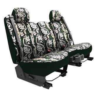Dash Designs® - Hawaiian™ 2nd Row Surf City Green Custom Seat Cover