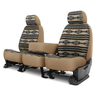 Dash Designs® - Southwest Sierra™ 1st Row Tan Custom Seat Cover
