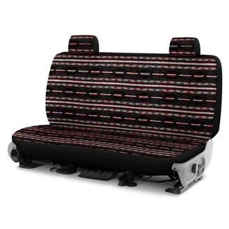 Dash Designs® - Southwest Sierra™ 3rd Row Black Custom Seat Cover