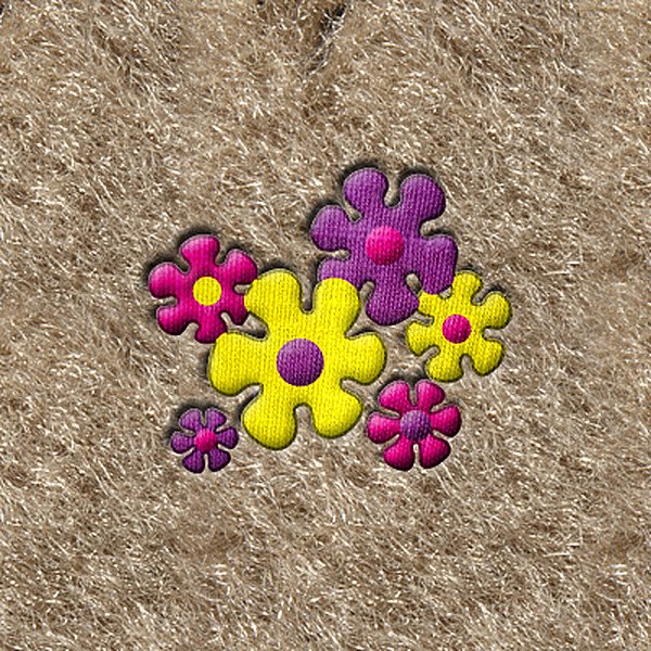 DashMat® - Embroidery "Flowers" Logo