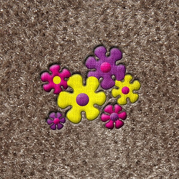 DashMat® - Embroidery "Flowers" Logo