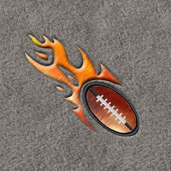 DashMat® - Embroidery "Flaming Football" Logo