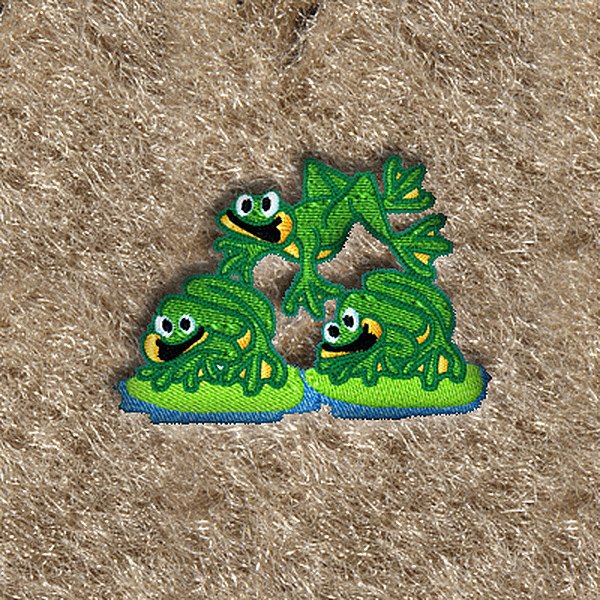 DashMat® - Embroidery "Leap Frogs" Logo