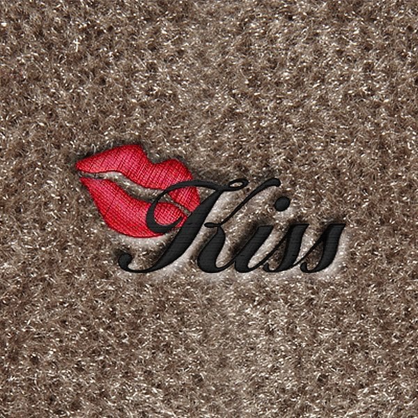 DashMat® - Embroidery "Kiss & Lips" Logo