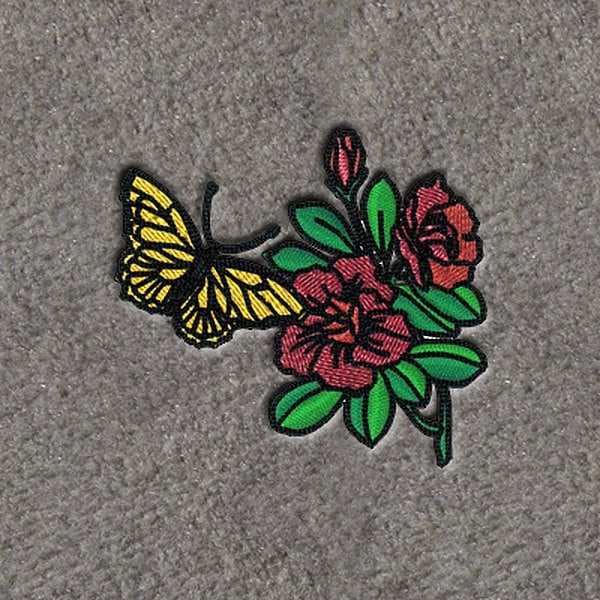 DashMat® - Embroidery "Butterfly & Flowers" Logo