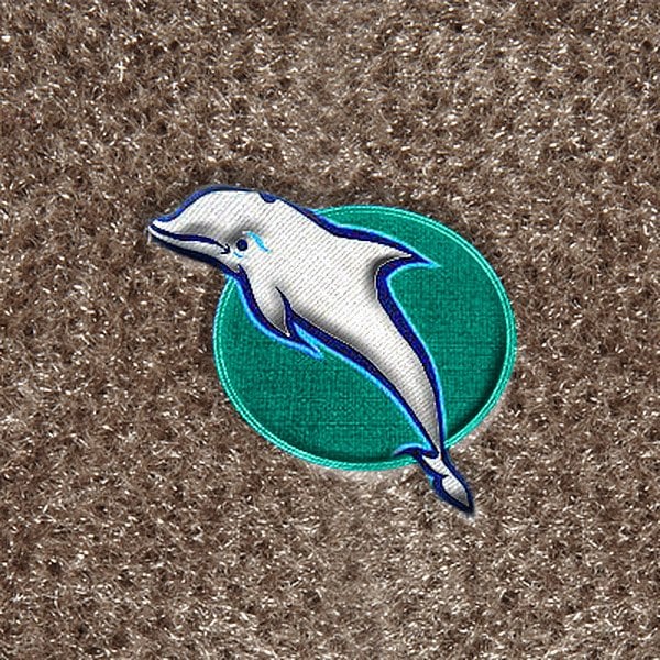 DashMat® - Embroidery "Dolphin" Logo