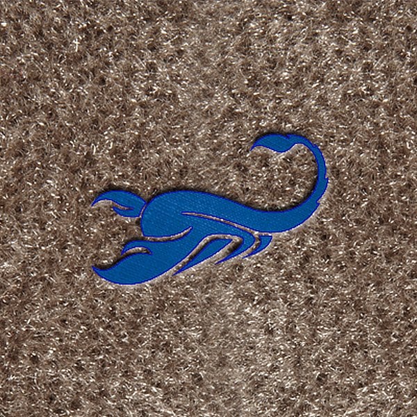 DashMat® - Embroidery "Scorpio" Blue Logo