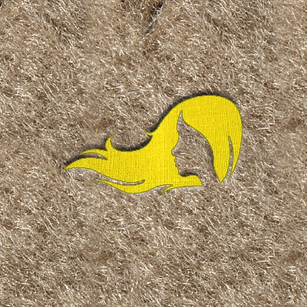 DashMat® - Embroidery "Virgo" Yellow Logo