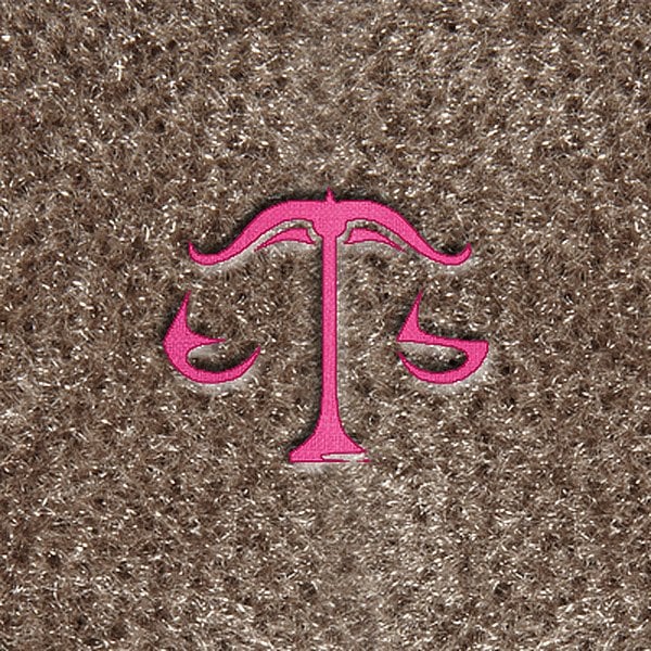 DashMat® - Embroidery "Libra" Pink Logo