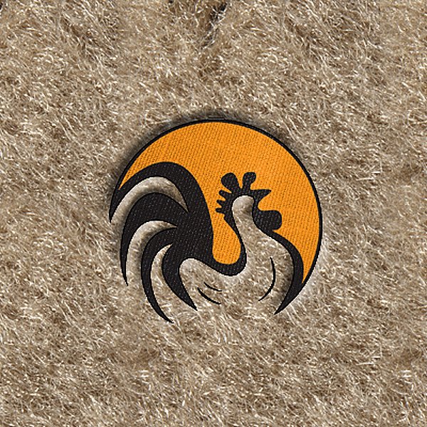 DashMat® - Embroidery "Rooster" Logo