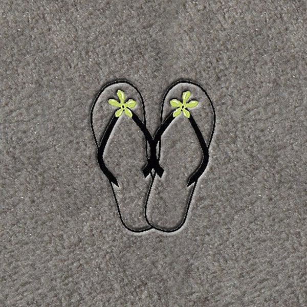 DashMat® - Embroidery "Flipflops with Green" Logo