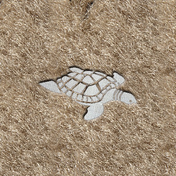 DashMat® - Embroidery "Sea Turtle" White Logo