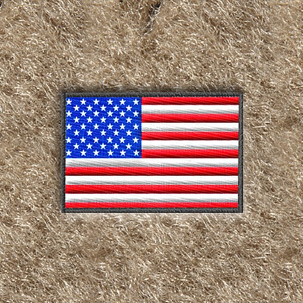 DashMat® - Embroidery "US Flag" Logo