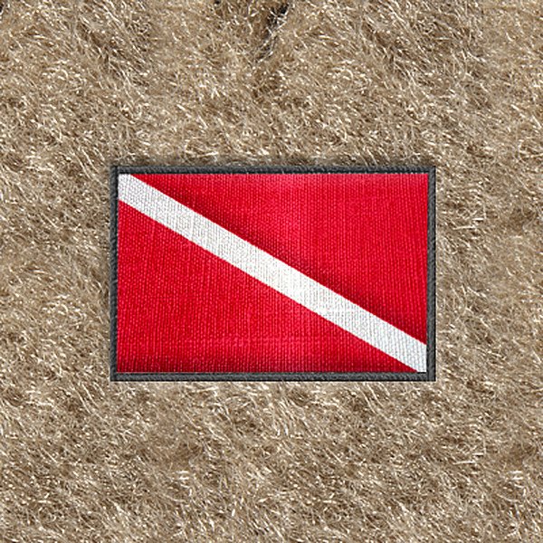 DashMat® - Embroidery "Dive Flag" Logo