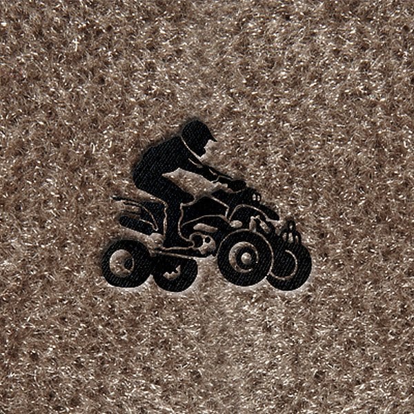 DashMat® - Embroidery "ATV" Black Logo