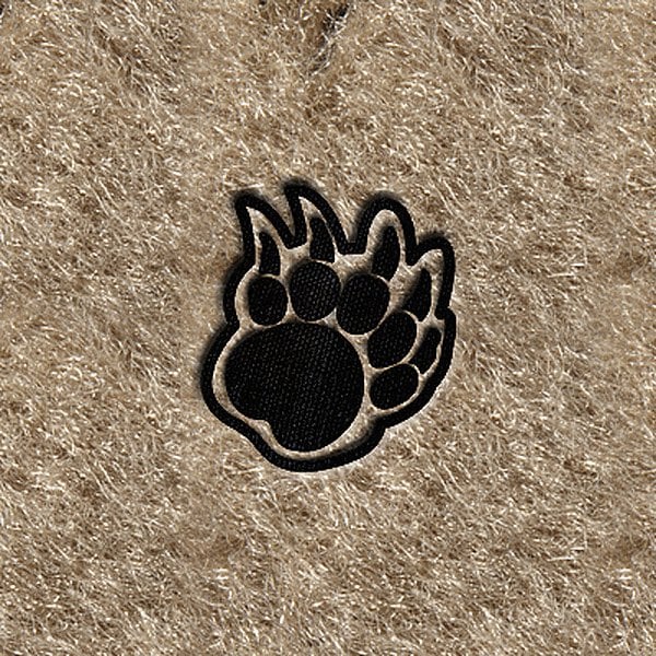 DashMat® - Embroidery "Bear Paw" Black Logo