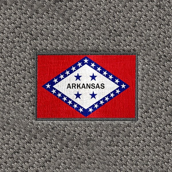 DashMat® - Embroidery "Arkansas Flag" Logo