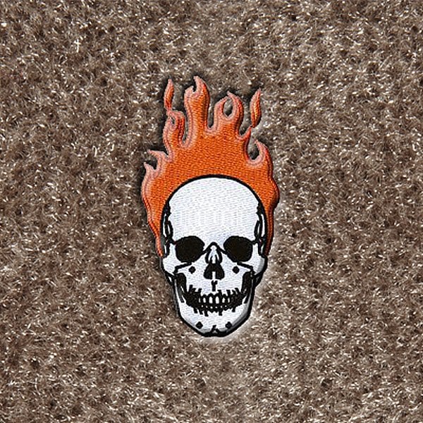 DashMat® - Embroidery "Flaming Skull" Logo