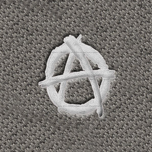 DashMat® - Embroidery "Anarchy" White Logo