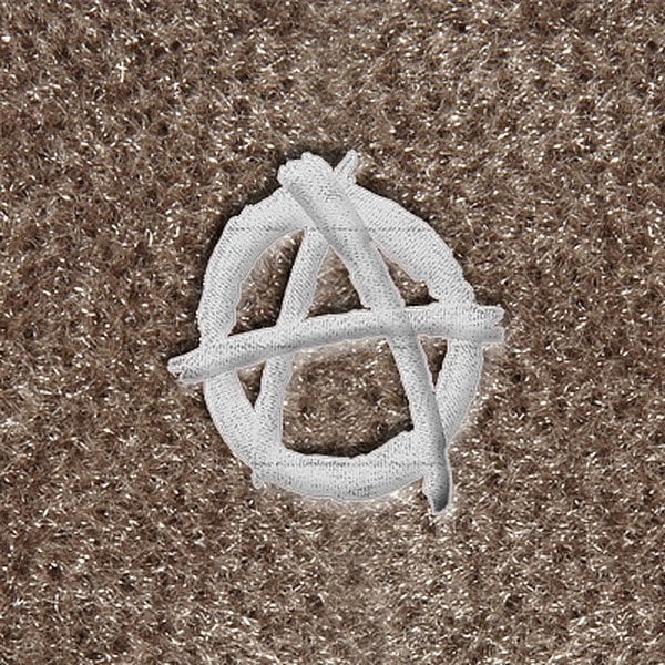 DashMat® - Embroidery "Anarchy" White Logo