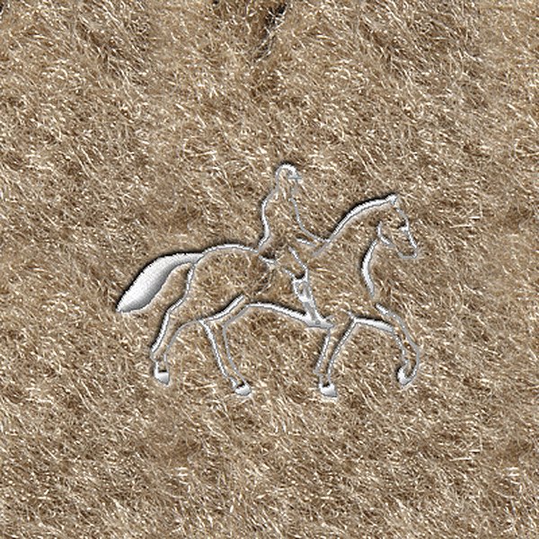 DashMat® - Embroidery "Dressage" White Logo