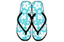 Blue Slippers