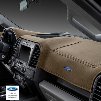 DashMat® - Ford Limited Edition™ Beige Polyester Custom Dash Cover